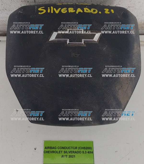 Airbag Conductor (CHS200) Chevrolet Silverado 5.3 4×4 AUT 2021 $250.000 + IVA