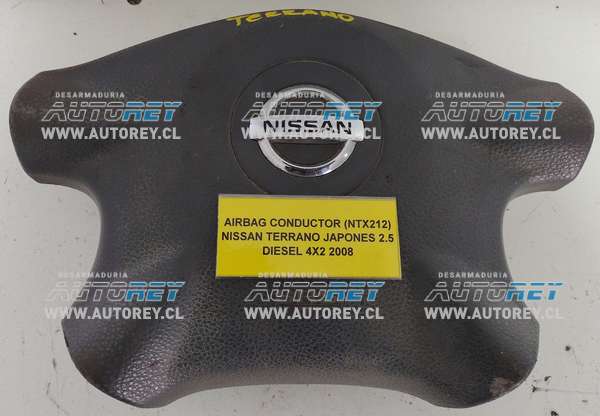 Airbag Conductor (NTX212) Nissan Terrano Japonés 2.5 Diesel 4×2 2008 $90.000 + IVA