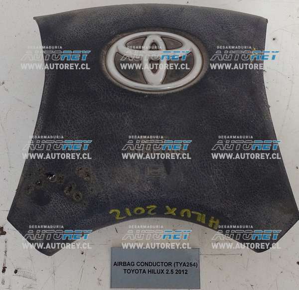 Airbag Conductor (TYA254) Toyota Hilux 2.5 2012 $130.000 + IVA