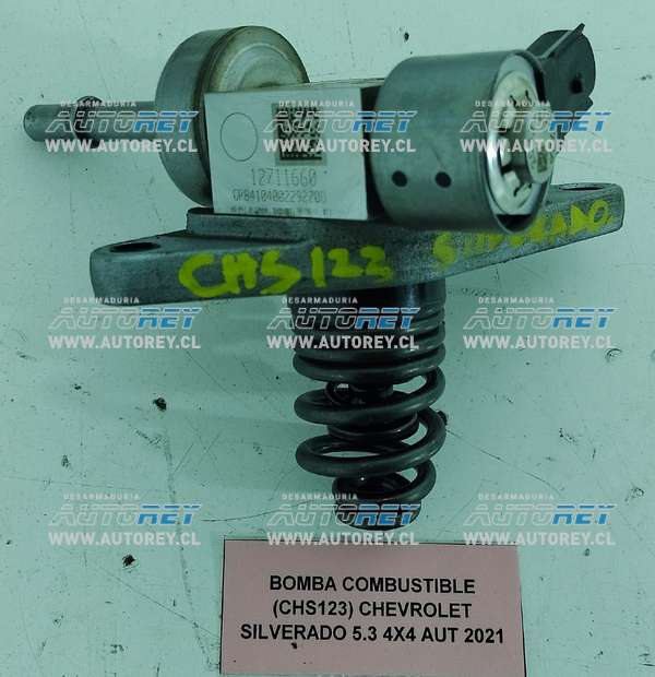 Bomba Combustible (CHS123) Chevrolet Silverado 5.3 4×4 AUT 2021 $100.000 + IVA