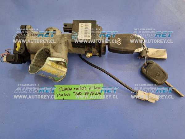 Chapa Motor con 2 llaves Maxus T60 2.8 2018 $100.000 mas IVA