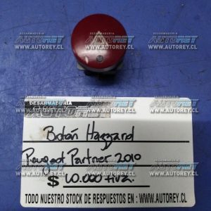Botón Hazard Peugeot Partner  2003 al 2012 $8.000 más iva