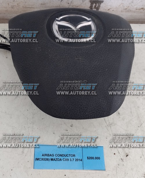 Airbag Conductor (MCX026) Mazda CX9 3.7 2014 $200.000 + IVA