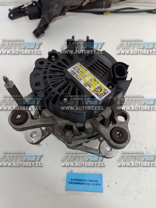 Alternador (VWG039) Volkswagen Gol 1.6 2019 $90.000 + IVA