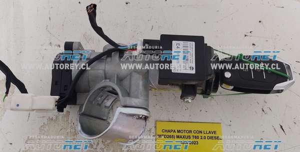 Chapa Motor Con Llave (MTD265) Maxus T60 2.0 Diesel 4×4 2023 $100.000 + IVA