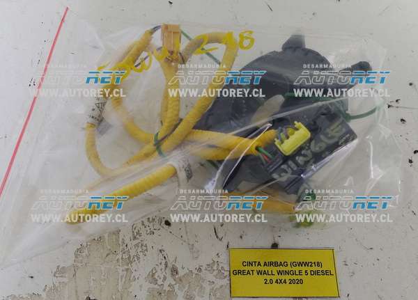 Cinta Airbag (GWW218) Great Wall Wingle 5 Diesel 2.0 4×4 2020 $35.000 + IVA