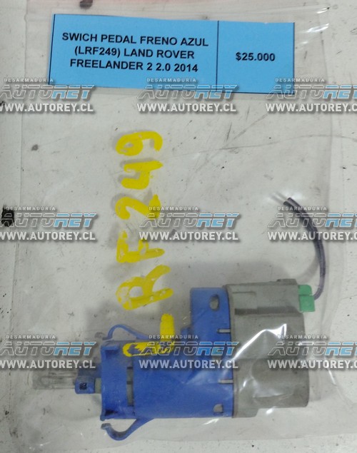 Swich Pedal Freno Azul (LRF249) Land Rover Freelander 2 2.0 2014 $25.000 + IVA