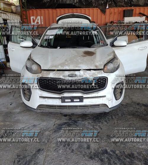 Marzo 2022 – KIA MOTORS SPORTAGE LX 2.0 BLANCA 2018 BENCINERA 4X2 14.000 KM