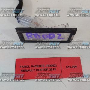 Farol Patente (RD002) Renault Duster 2018 $10.000 + IVA