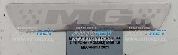 Cinturon Seguridad Trasero Derecho (MGM242) MG6 1.5 Mecánico 2021 $15.000 + IVA (12)