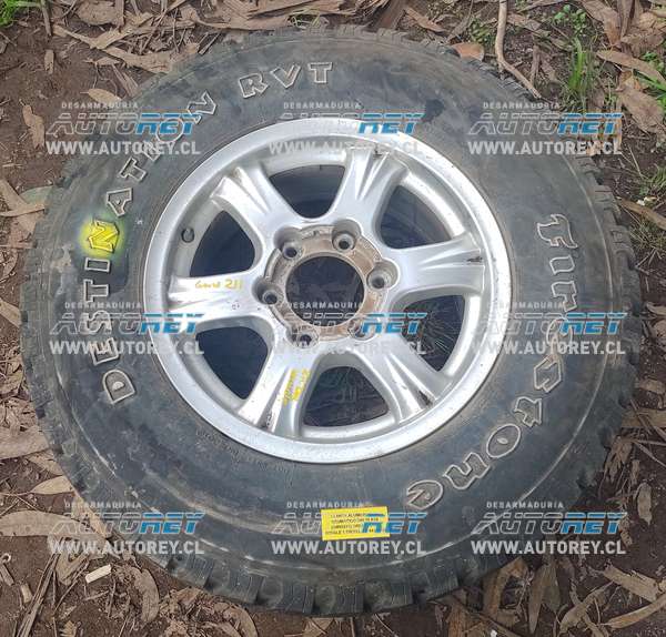 Llanta Aluminio Con Neumático 245 75 R16 (GWW211) Great Wall Wingle 5 Diesel 2.0 4×4 2020 $90.000 + IVA (Parcela)