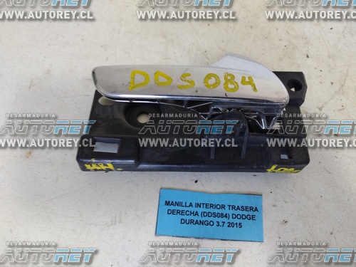 Manilla Interior Trasera Derecha (DDS084) Dodge Durango 3.6 2015 $10.000 + IVA