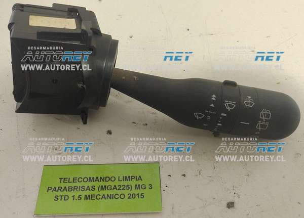 Telecomando Limpia Parabrisas (MGA225) MG 3 STD 1.5 Mecánico 2015 $20.000 + IVA