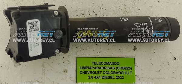 Telecomando Limpiaparabrisas (CHB225) Chevrolet Colorado II LT 2.8 4×4 Diesel 2022 $50.000 + IVA