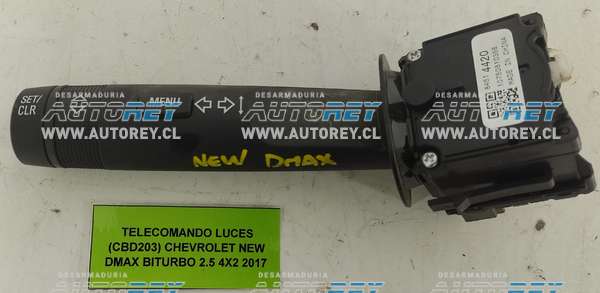 Telecomando Luces (CBD203) Chevrolet New Dmax Biturbo 2.5 4×2 2017 $30.000 + IVA