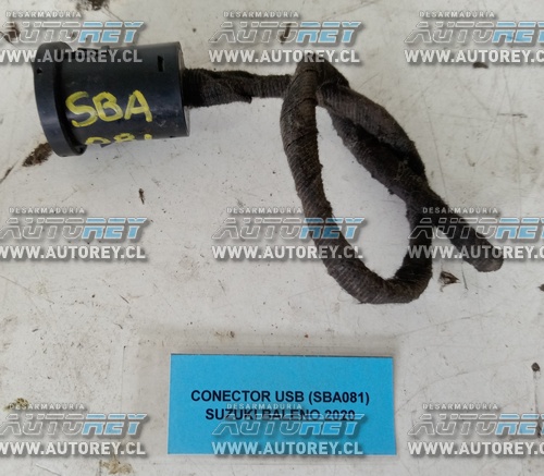 Conector USB (SBA081) Suzuki Baleno 2020 $10.000 + IVA