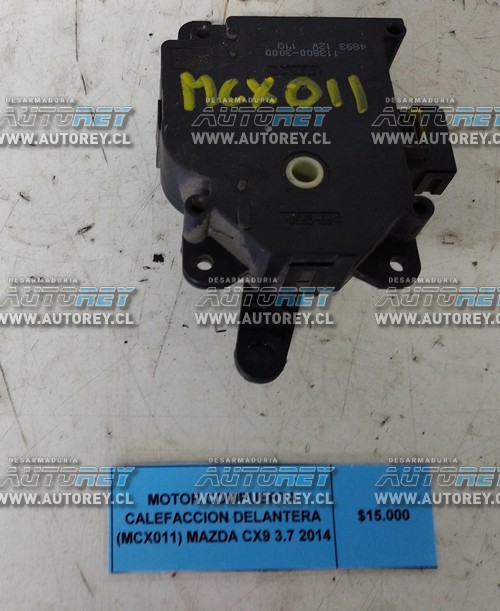 Motor Compuerta Calefacción Delantera (MCX011) Mazda CX9 3.7 2014 $15.000 + IVA