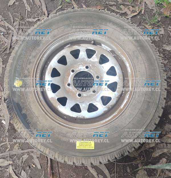 Llanta Fierro Con Neumático 235 70 R16 (GWW214) Great Wall Wingle 5 Diesel 2.0 4×4 2020 $60.000 + IVA (Parcela)