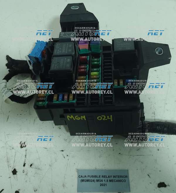 Caja Fusible Relay Interior (MGM024) MG6 1.5 Mecánico 2021 $40.000 + IVA