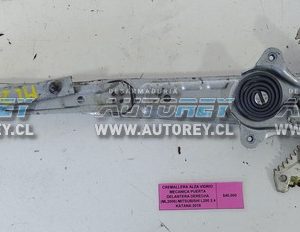 Cremallera Alza Vidrio Mecánica Puerta Delantera Derecha (ML2006) Mitsubishi L200 2.4 Katana 2018 $30.000 + IVA