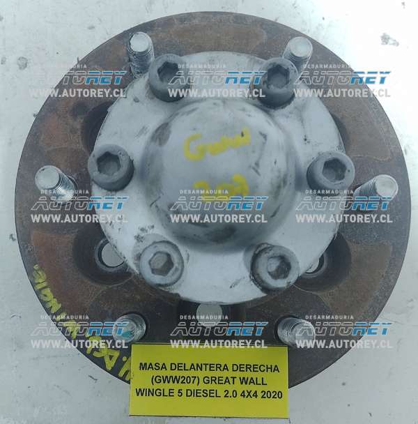 Masa Delantera Derecha (GWW207) Great Wall Wingle 5 Diesel 2.0 4×4 2020 $25.000 + IVA