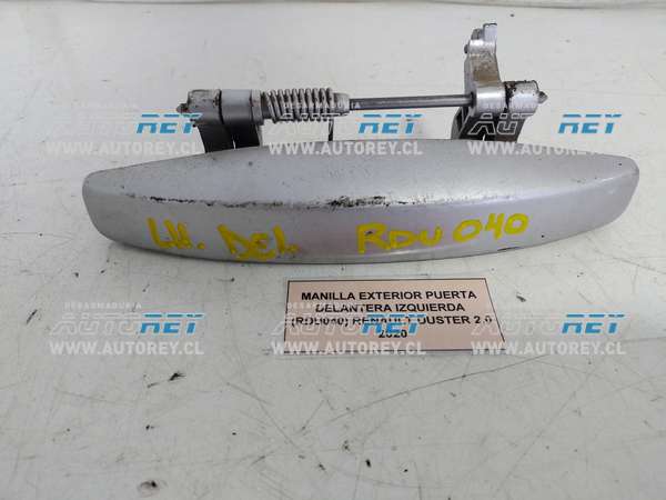 Manilla Exterior Puerta Delantera Izquierda (RDU040) Renault Duster 2.0 2020 $40.000 + IVA