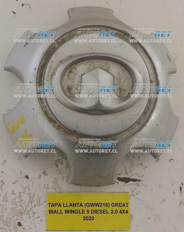 Tapa Llanta (GWW216) Great Wall Wingle 5 Diesel 2.0 4×4 2020 $8.000 + IVA