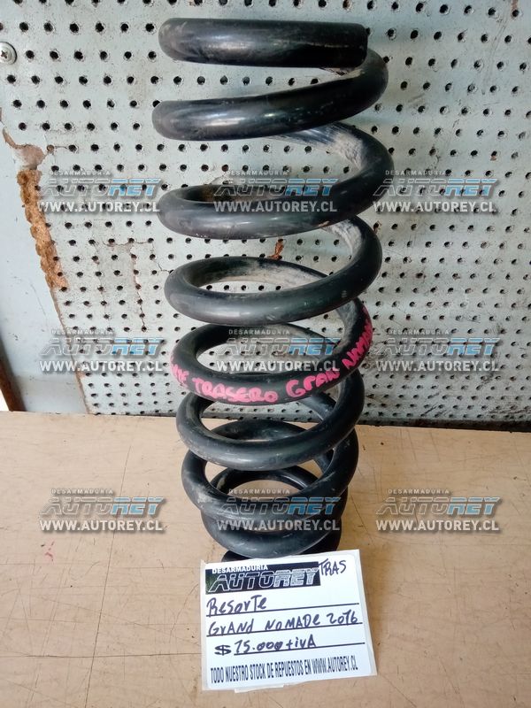 Resorte espiral trasero Suzuki Grand Nomade 2016 $10.000 mas iva (2).JPG