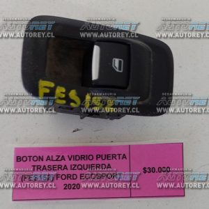 Botón Alza Vidrio Puerta Trasera Izquierda (FES152) Ford Ecosport 2020 $30.000 + IVA