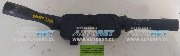 Telecomando Luces Limpiaparabrisas (NVP244) Nissan NP300 Diesel 2.3 4×2 2022 $50.000 + IVA