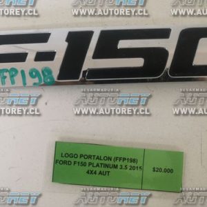 Logo Portalón (FFP198) Ford F150 Platinum 3.5 2015 4×4 Aut $20.000 + IVA