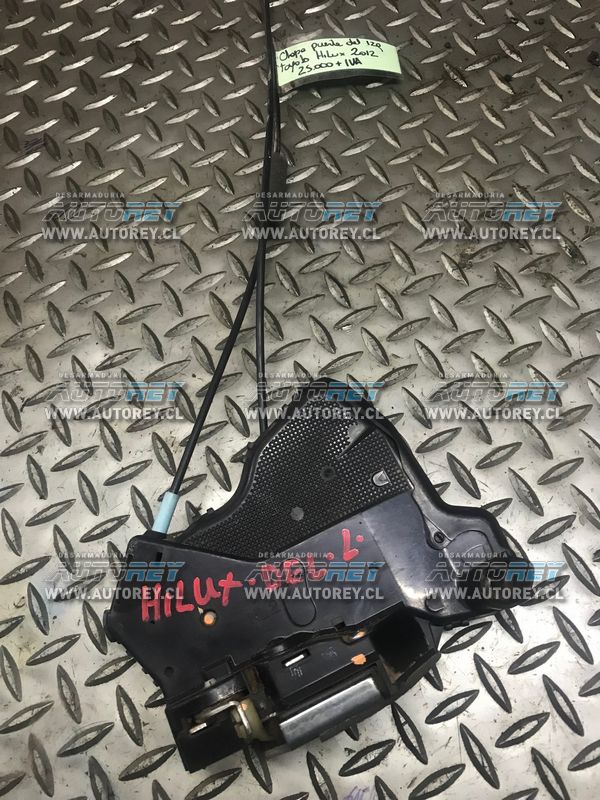 Chapa puerta delantera izquierda Toyota Hilux 2007 al 2015 $20.000 más IVA (3)