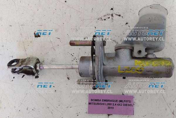 Bomba Embrague (MLF072) Mitsubishi L200 2.4 4×2 Diesel 2019 $20.000 + IVA