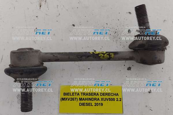 Bieleta Trasera Derecha (MXV267) Mahindra XUV500 2.2 Diesel 2019 $10.000 + IVA