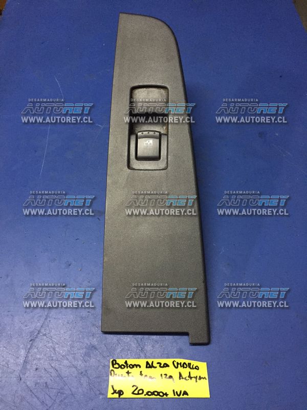 Boton alza vidrio puerta trasera izquierda Ssangyong Actyon 2007 al 2012 $10.000 mas iva (6)