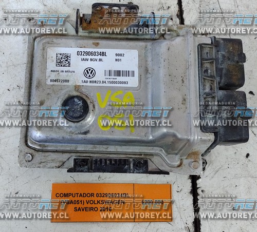 Computador 032906034BL (VSA051) Volkswagen Saveiro 2016 $200.000 + IVA