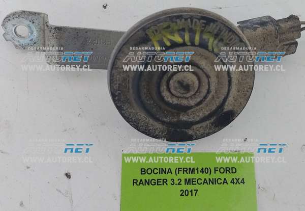 Bocina (FRM140) Ford Ranger 3.2 Mecánica 4×4 2017 $10.000 + IVA