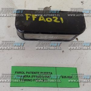Farol Patente Puerta Trasera (FFA021) Fiat Fiorino Fire 2017 $25.000 + IVA
