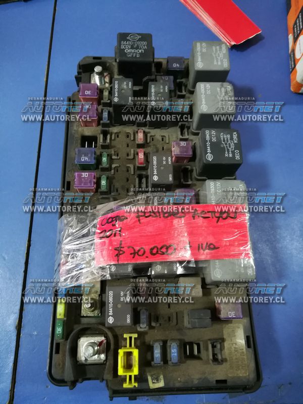 Caja fusibles motor Ssangyong Actyon 2007 al 2012 $50.000 mas iva
