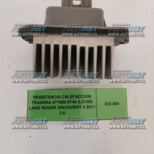 Resistencia Calefacción Trasera 077800-0740 (LD188) Land Rover Discovery 4 2011 3.0 $35.000 + IVA