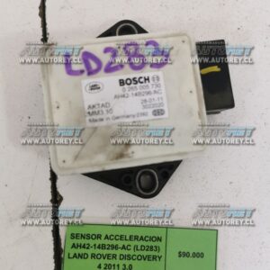 Sensor Aceleración AH42-14B296-AC (LD283) Land Rover Discovery 4 2011 3.0 $90.000 + IVA