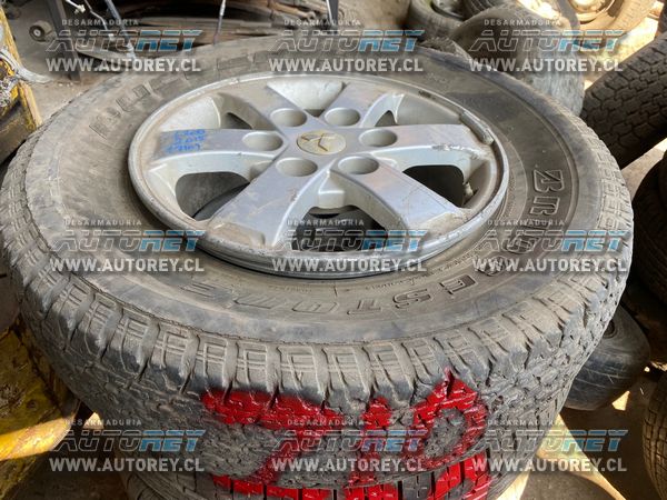 pub Hablar Polar Llanta aluminio aro 16 (710) Mitsubishi L200 2015 $40.000 mas iva –  Desarmaduria Autorey