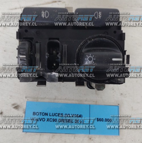 Botón Luces (VLV164) Volvo XC90 Diesel 2010 $40.000 + IVA