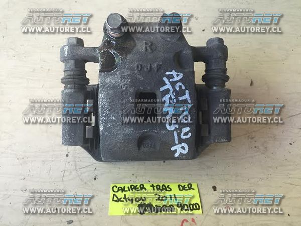 Caliper trasero derecho Ssangyong Actyon 2007 al 2012 $25.000 más iva (2)