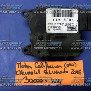 Motor de calefacción (040) Chevrolet Silverado LTZ 2015 $20.000 mas iva