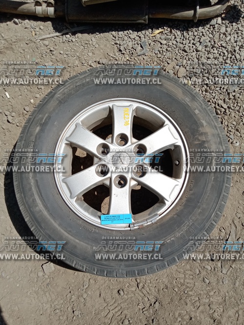 Llanta Aluminio Con Neumático 225 75 R16 (MUE278) Mitsubishi L200 2014 2.5 $70.000 + IVA (Parcela)