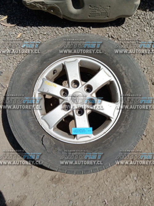 Llanta Aluminio Con Neumático Malo (MUE276) Mitsubishi L200 2014 2.5 $40.000 + IVA (Parcela)