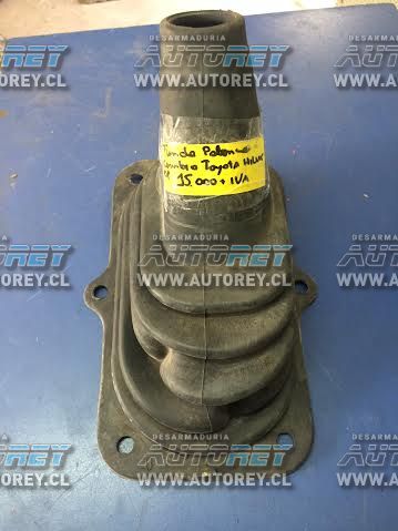 Funda palanca de cambios Toyota Hilux 2007 al 2015 $10.000 mas iva