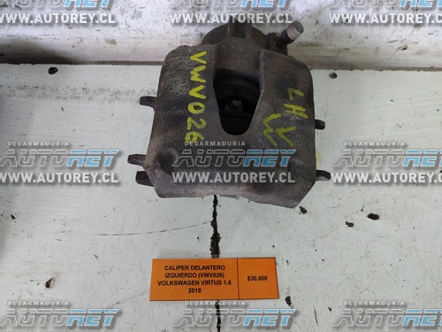 Caliper Delantero Izquierdo (VWV026) Volkswagen Virtus 1.6 2018 $30.000 + IVA