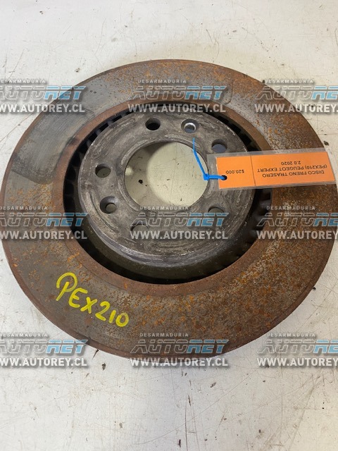 Disco freno trasero (PEX210) Peugeot Expert 2.0 2020 $10.000 mas iva